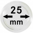 Capsules plastique 25 mm x10