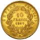 10 francs or napoléon III