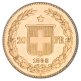 20 francs or helvetia suisse
