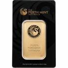 Lingot or 100 g Perth Mint