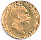 10 couronnes or françois joseph I