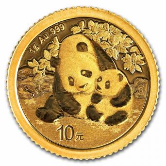 10 yuan panda 2024 1g