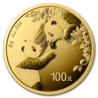 100 yuan panda 2023 8g
