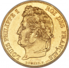 20 francs or louis philippe lauré