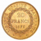 20 francs or génie debout