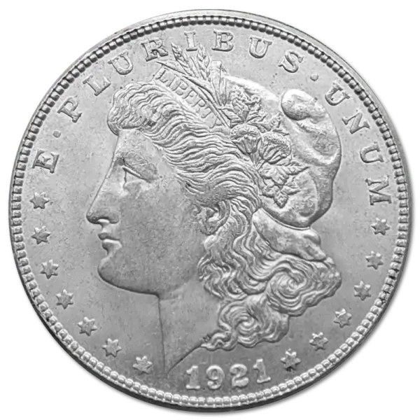 1 dollar morgan argent