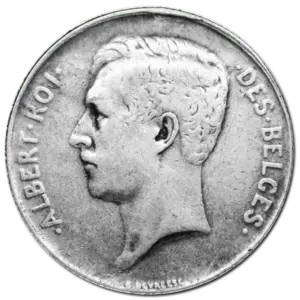 1 franc albert / léopold II