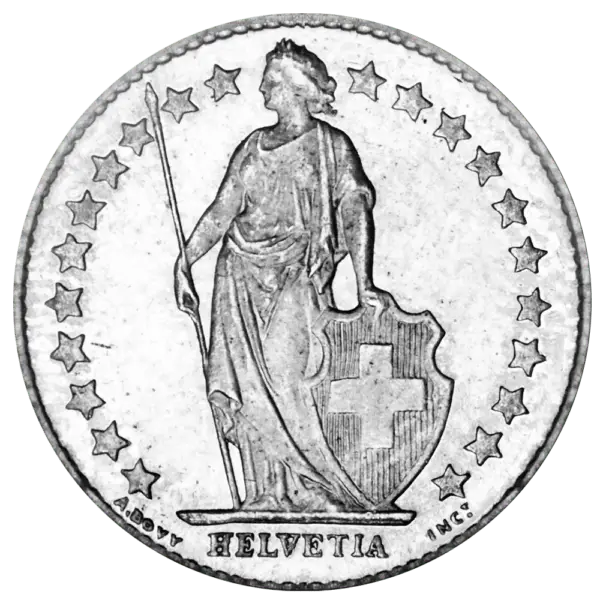 1 franc helvetia Suisse