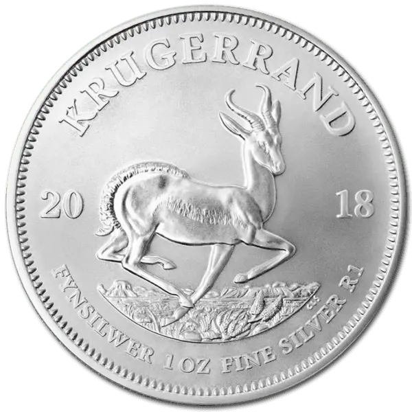1 oz krugerrand 2018 argent – Image 2