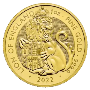 1 oz lion d'angleterre tudor beasts 2022