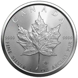 1 oz maple leaf 2024