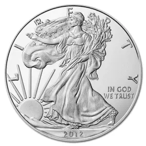 1 oz silver eagle 2012