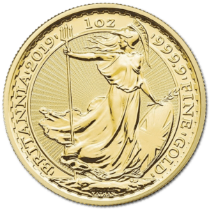 1 oz britannia années différentes