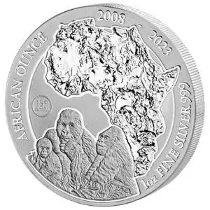 1 oz gorille de montagne 2023