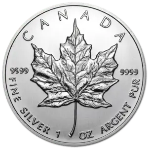 1 oz maple leaf 2012