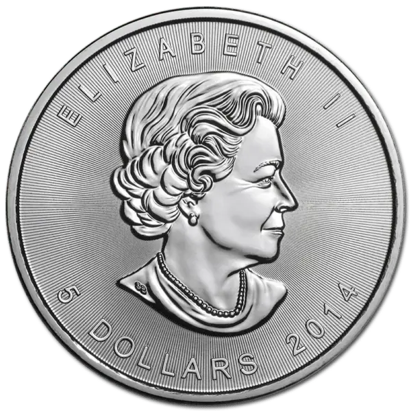 1 oz maple leaf 2014 – Image 2