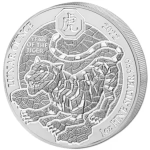 1 oz tigre lunar 2022