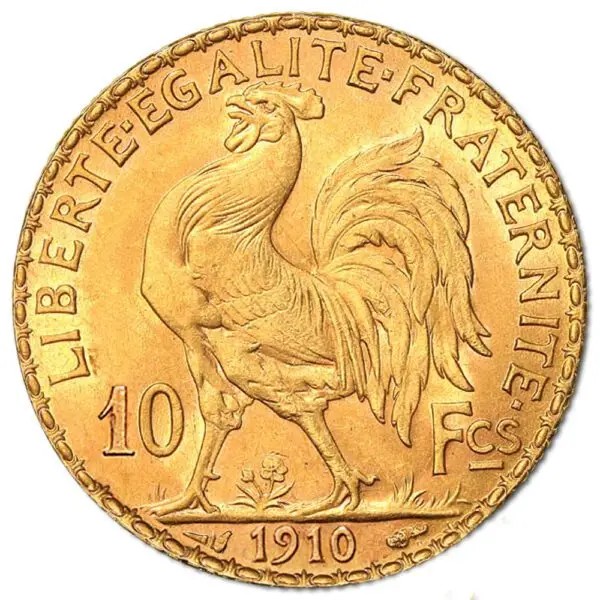 10 francs or coq marianne – Image 2
