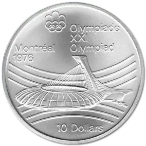 10$ JO montréal 1976 Canada