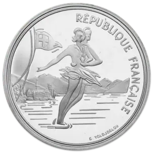 100 francs JO albertville 1992