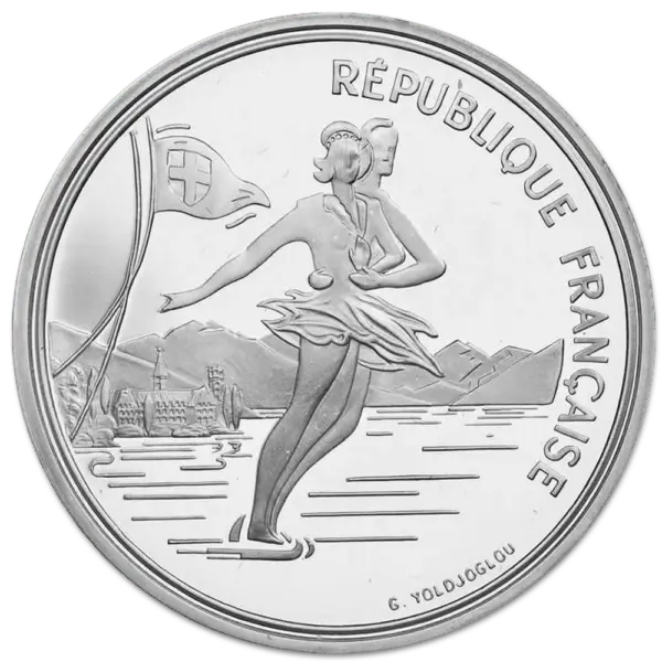 100 francs JO albertville 1992