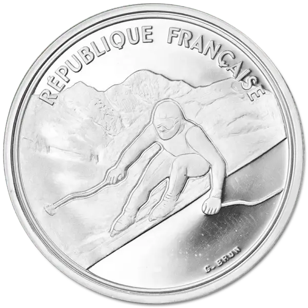 100 francs JO albertville 1992 – Image 4