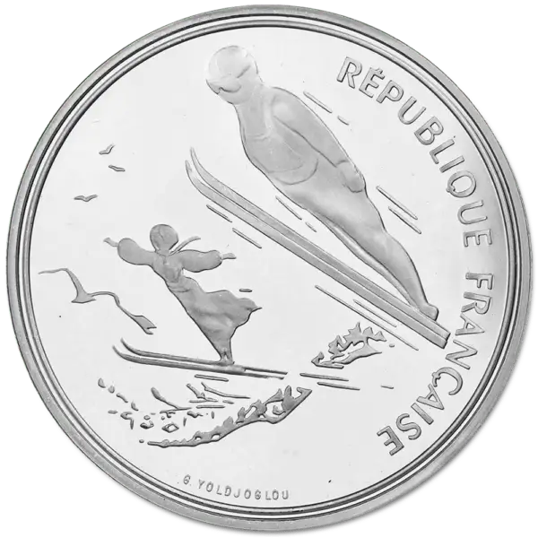 100 francs JO albertville 1992 – Image 3