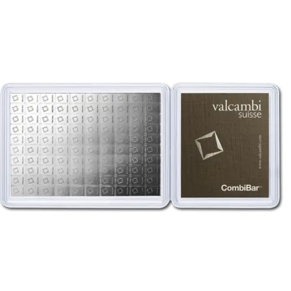 Lingot d'argent 100 x 1 g valcambi – Image 3