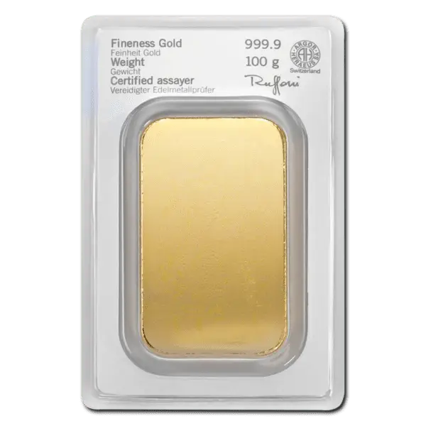 Lingot or 100 g heraeus – Image 2
