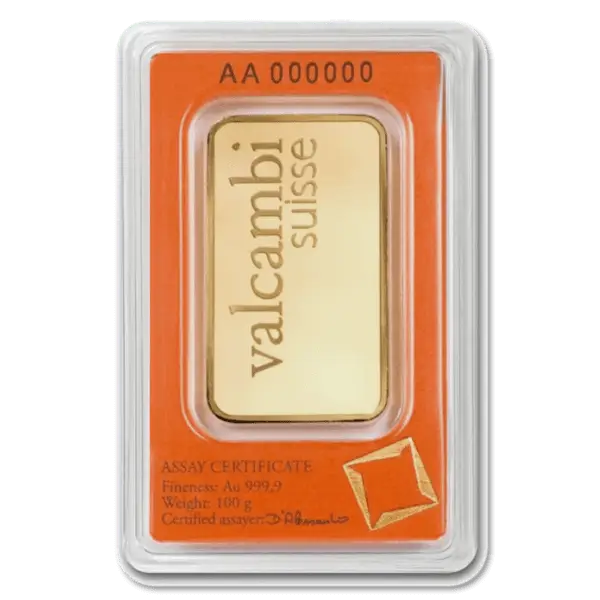 Lingot or 100 g valcambi suisse – Image 4