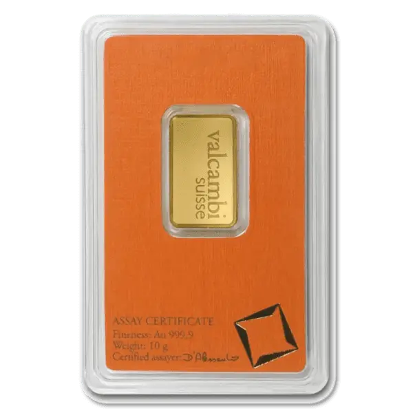 Lingot or 10 g valcambi suisse – Image 2