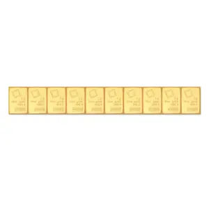 Lingot or 10 x 1 g combi bar