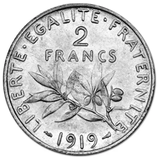 2 francs semeuse