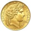 20 francs or cérès
