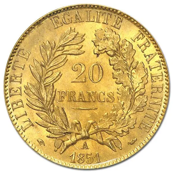 20 francs or cérès – Image 2
