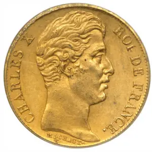 20 francs or charles X