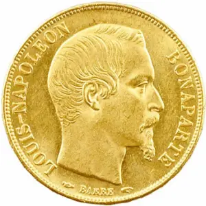 20 francs or louis-napoléon bonaparte
