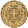 20 lire or vittorio emanuele II ancien – Image 2