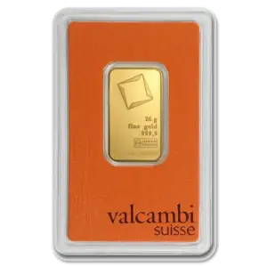 Lingot or 20 g valcambi suisse
