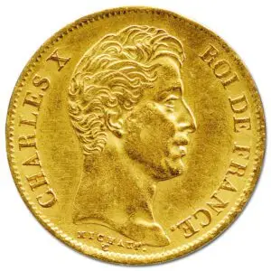 40 francs or charles X