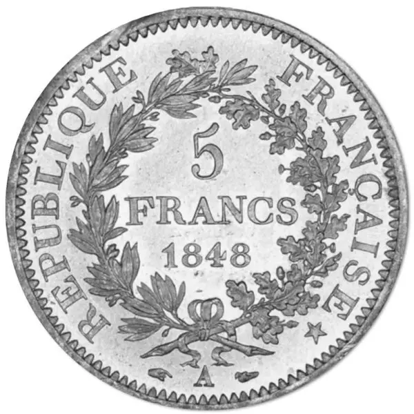 5 francs hercule – Image 2