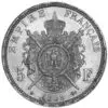5 francs napoléon III tête laurée – Image 2