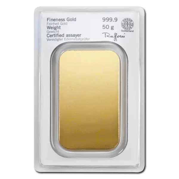 Lingot or 50 g Heraeus – Image 2