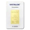 Lingot or 50 g metalor suisse