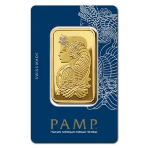 Lingot or 50 g PAMP Suisse