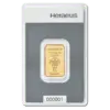 Lingot or 5 g heraeus