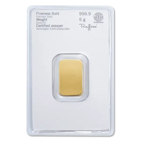 Lingot or 5 g heraeus – Image 2