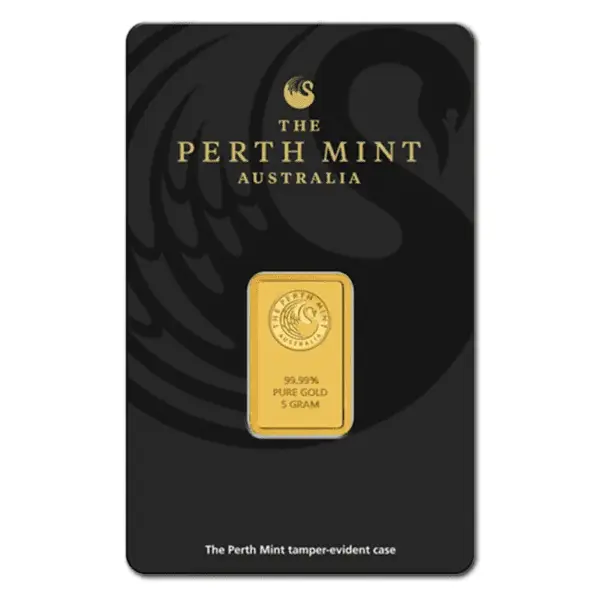 Lingot or 5 g Perth Mint