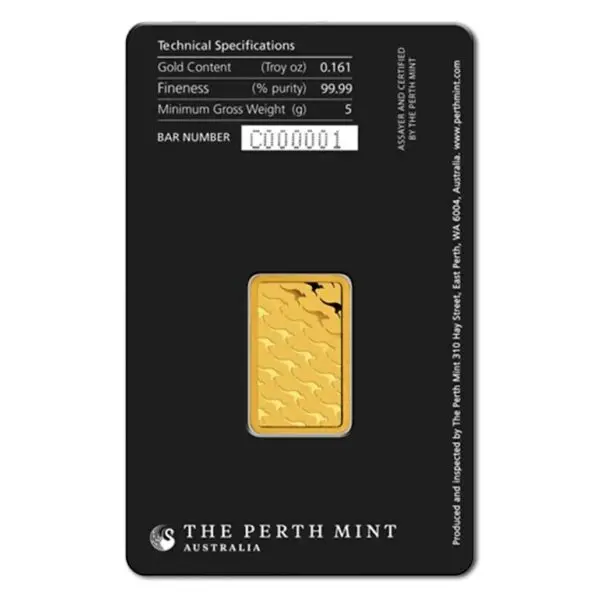 Lingot or 5 g Perth Mint – Image 2