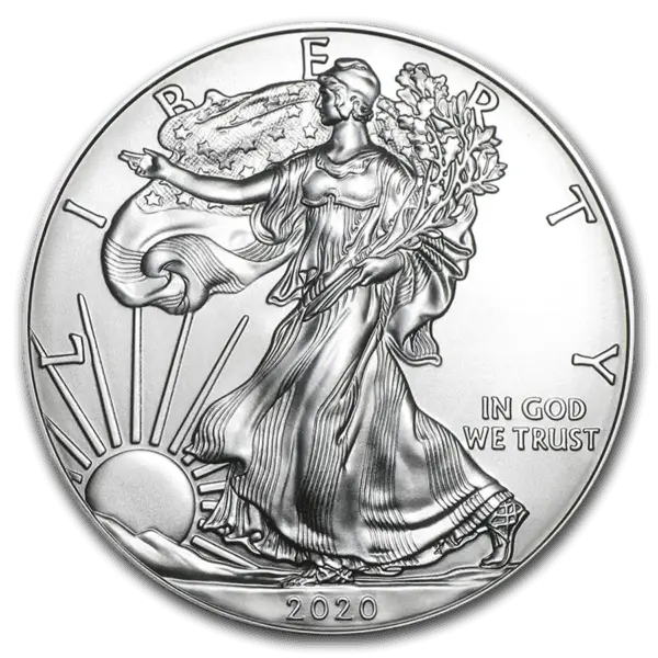1 oz silver eagle 2020